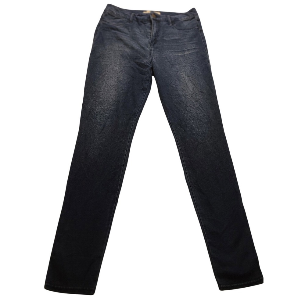 Hollister High Rise Skinny Jeans Dark Wash Blue 28x29 Size 7R Denim Pants Casual